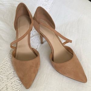 Aldo pointed suede high heels